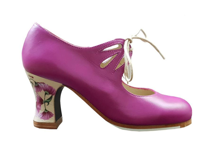Chaussures de Flamenco Begoña Cervera. Cordonera Calado